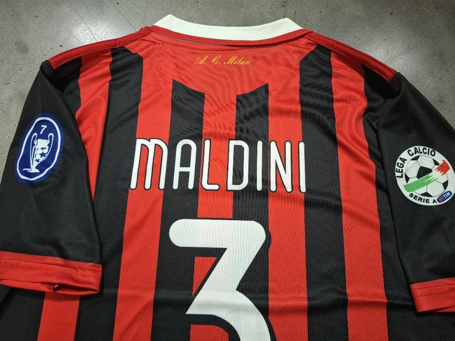 Футболна фланелка на Малдини #Милан#ретро модел 2009!
