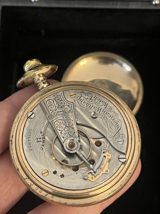 Ceas de buzunar colectie WALTHAM 17j GF (omega)