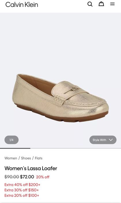 Балетки новые оригинал Calvin Klein