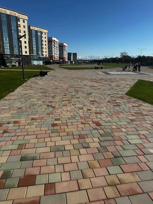 Тротуарная плитка, брусчатка