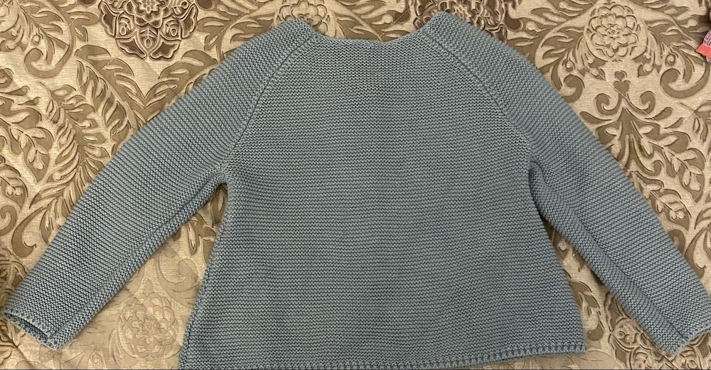 Pulover M&S copii, 24 luni, turcoaz, stare excelentă