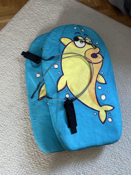 Детска играчка дървен кран