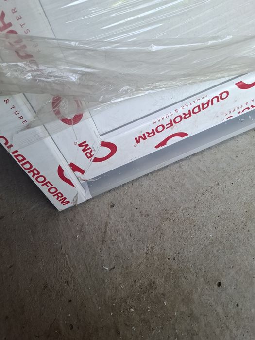 Usa pvc baie cu sticla mată