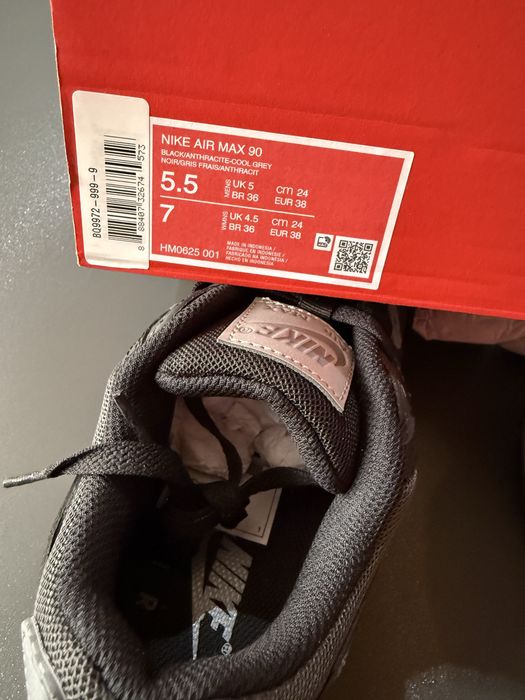 adidasi Originali Nike Air Max 90 Noi Marime 38 si 36.5