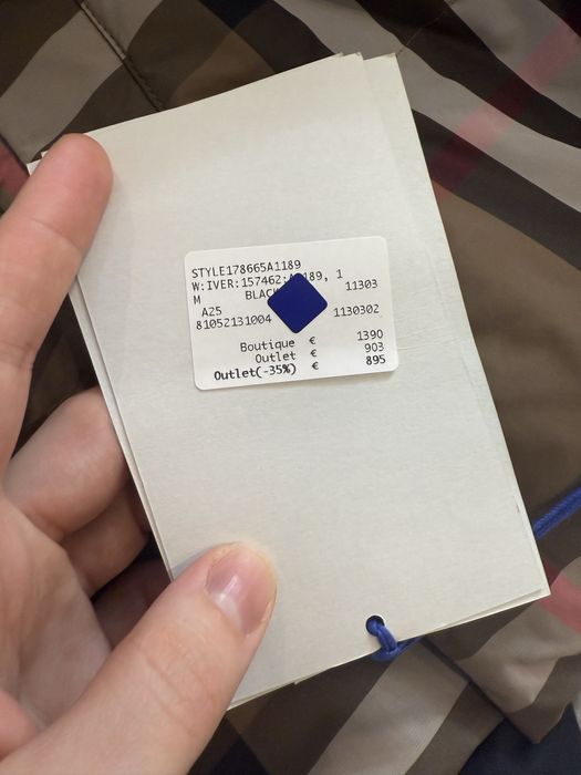 Двусторонняя куртка BURBERRY оригинал