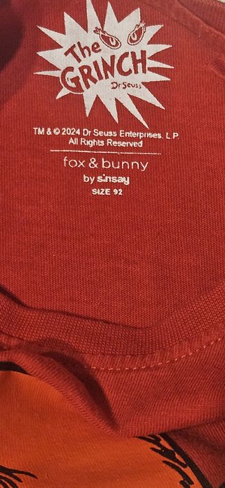 Vand pijama Sinsay Grinch