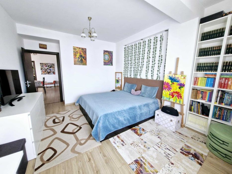 Penthouse spațios 3 camere, 105 mp, terasă 74 mp, garaj, Sisești Băneasa