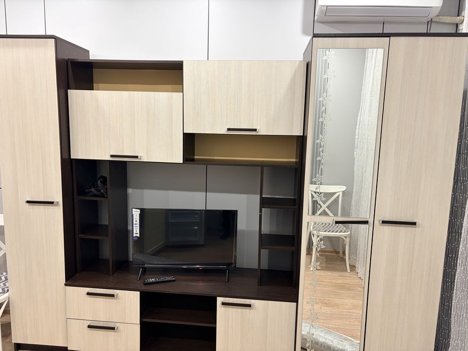 Стенка для гостиной шкаф + ТВ зона