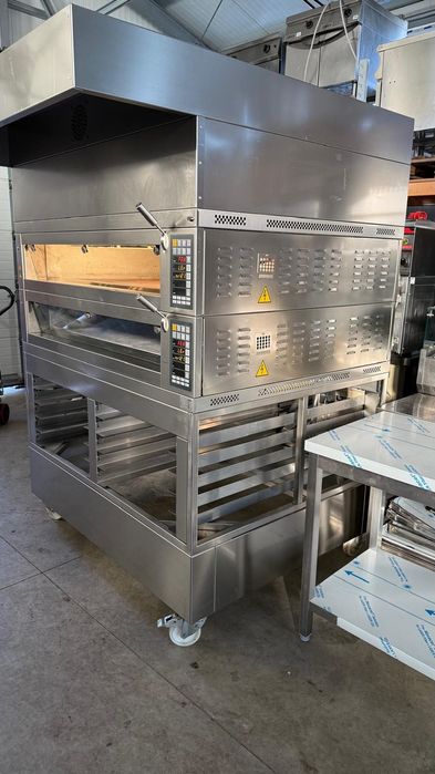 Cuptor vatra Miwe Condo etajat panificație patiserie hota aproape nou