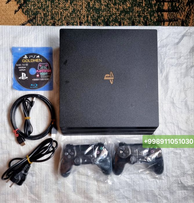 PlayStation 4 pro 1TB 4kUltraHD GoldHen