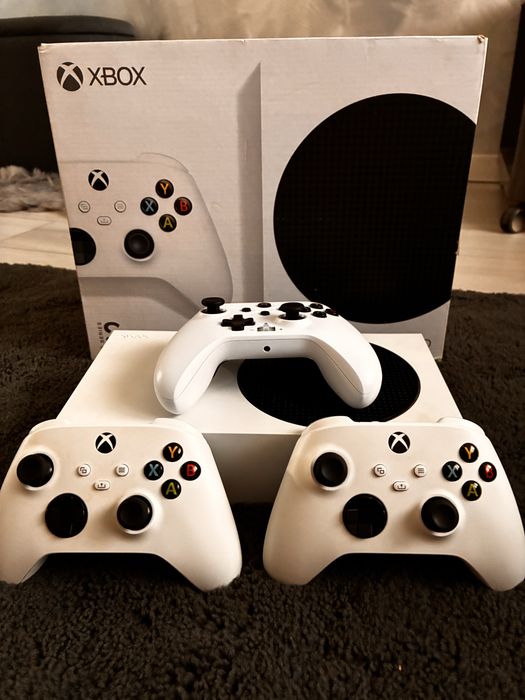 Xbox Series S 512 GB -pachet complet+3 controlere