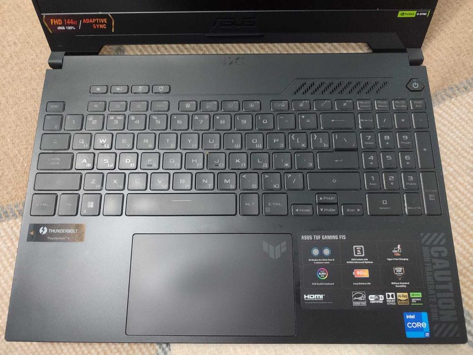 Ноутбук ASUS TUF Gaming F15