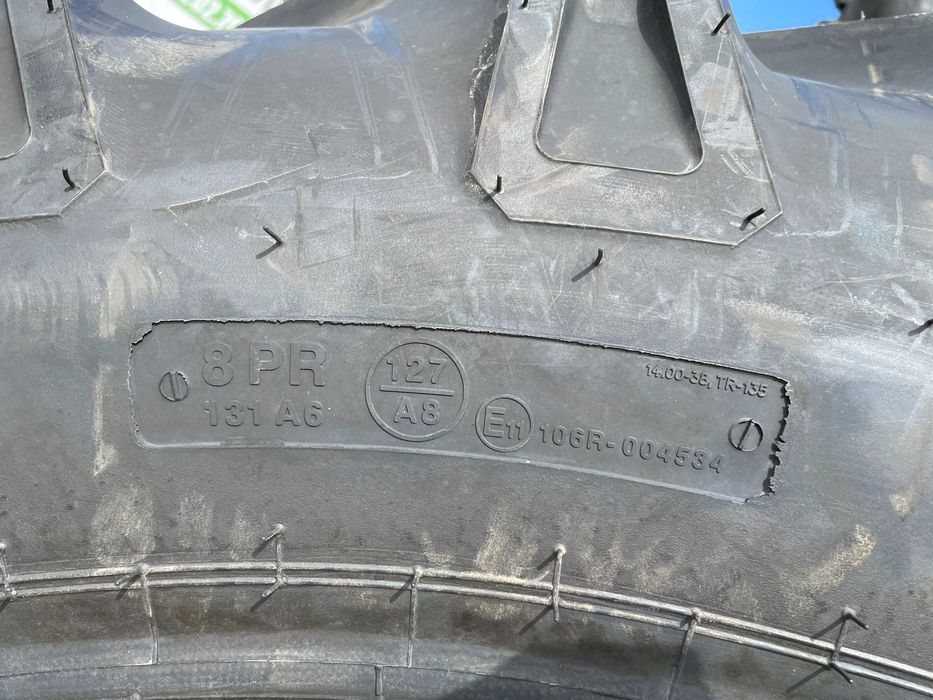 BKT Anvelope de tractor spate cu 8PR U650 Cauciucuri 14.00-38