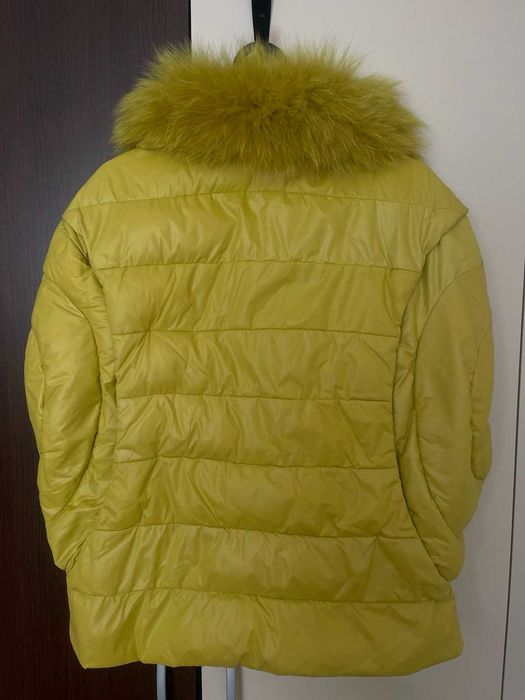 Зимна пухена стилна жилетка, р. М.