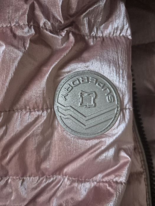 Superdry  детско дебело яке с две лица размер 128