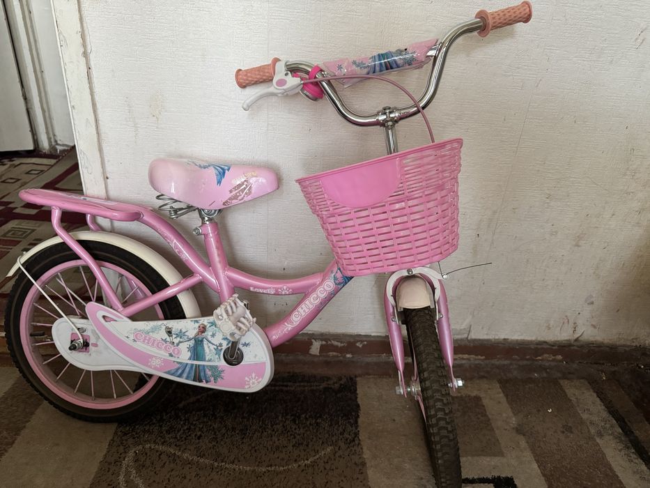 Детский велосипед ( в стиле мультфильма холодное сердце)