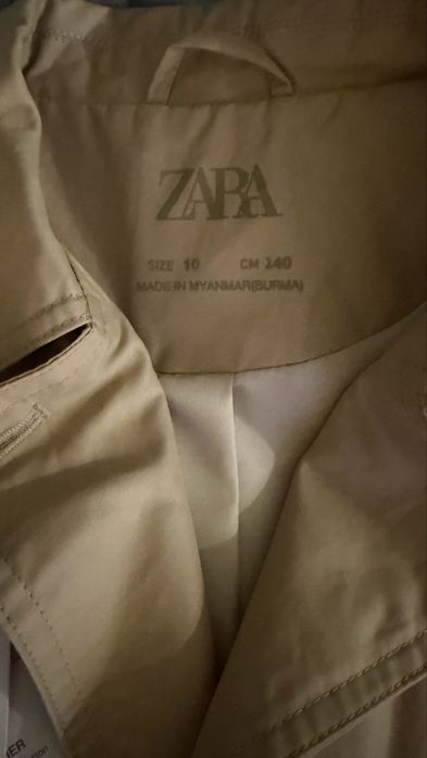 Тренч Zara оригинал на девочку