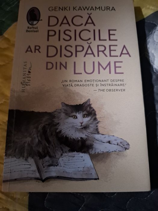Vand cartea:Daca pisicile ar disparea din lume