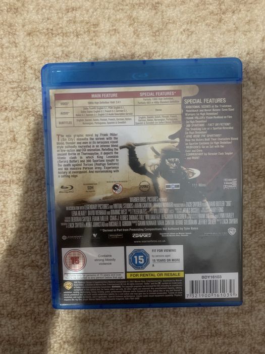 300 blu-ray филм