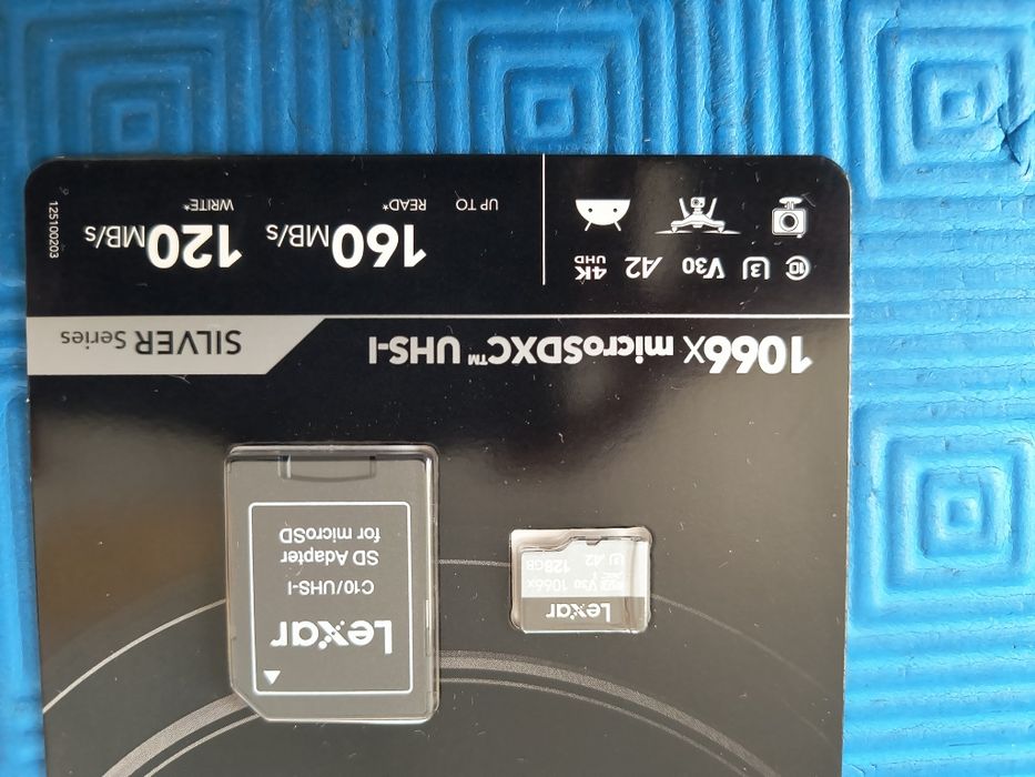 4K карта памет Lexar Professional Micro SDXC 1066x UHS-I V30 U3 A2