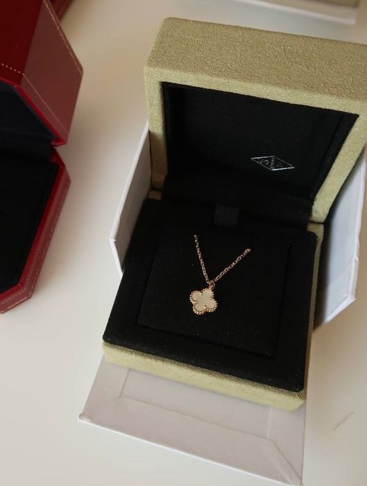 Van cleef подвеска и пуссеты