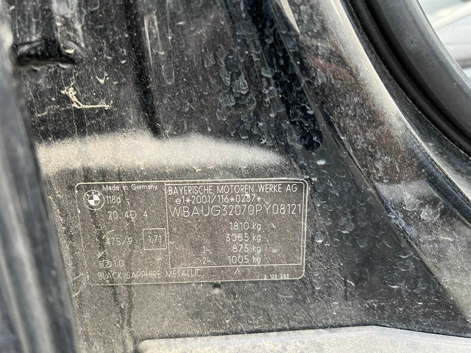 На части БМВ Е87 118d 122 // BMW Е87 118д 122