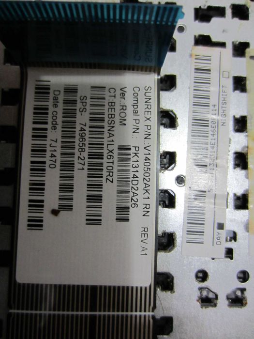 Tastatura originala laptop HP mdel V140502AK1 - ieftina