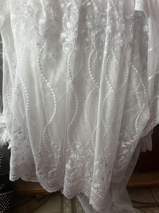 Продам тюль сетка с узорами
