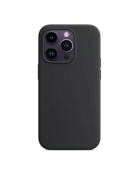 Husa iPhone 14 Pro Max Silicon Luxury Premium Negru