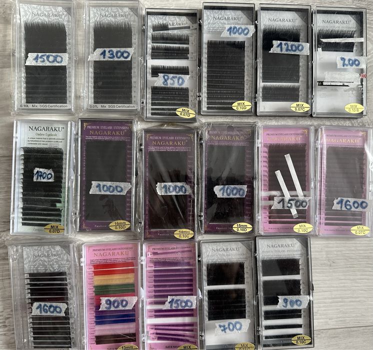 Продам все для наращивания ресниц