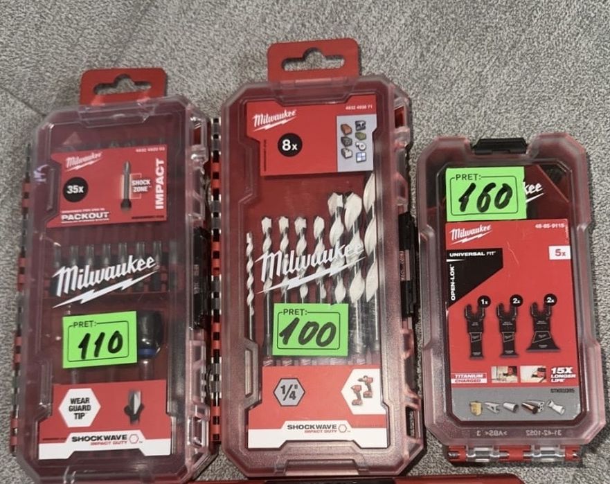 Milwaukee consumabile, torxi tubulare stoc limitat