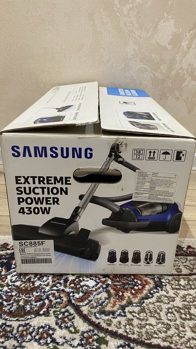 Мощный Samsung SC885F С турбощёткой. Состояние как новый.