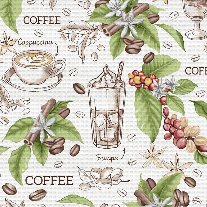 Вафельная ткань (100% хлопок)