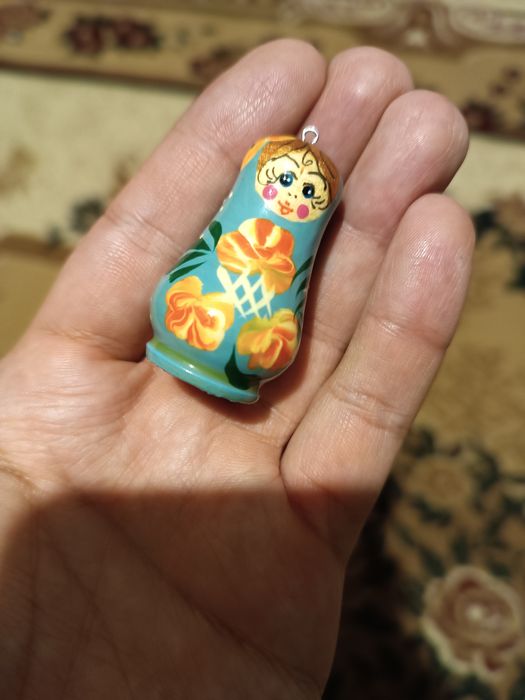 Брелок матрёшка новый