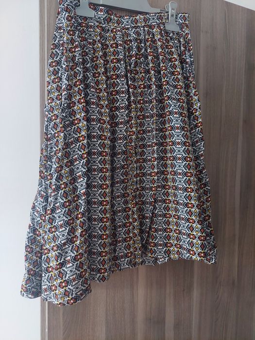 Fusta plisata Stardivarius cu buzunare