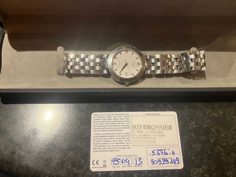 Ceas Longines Dolce Vita Round Automatic Steel Full Set