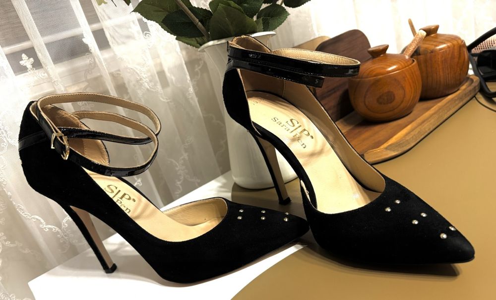 Обувки Sara Pen естествена кожа