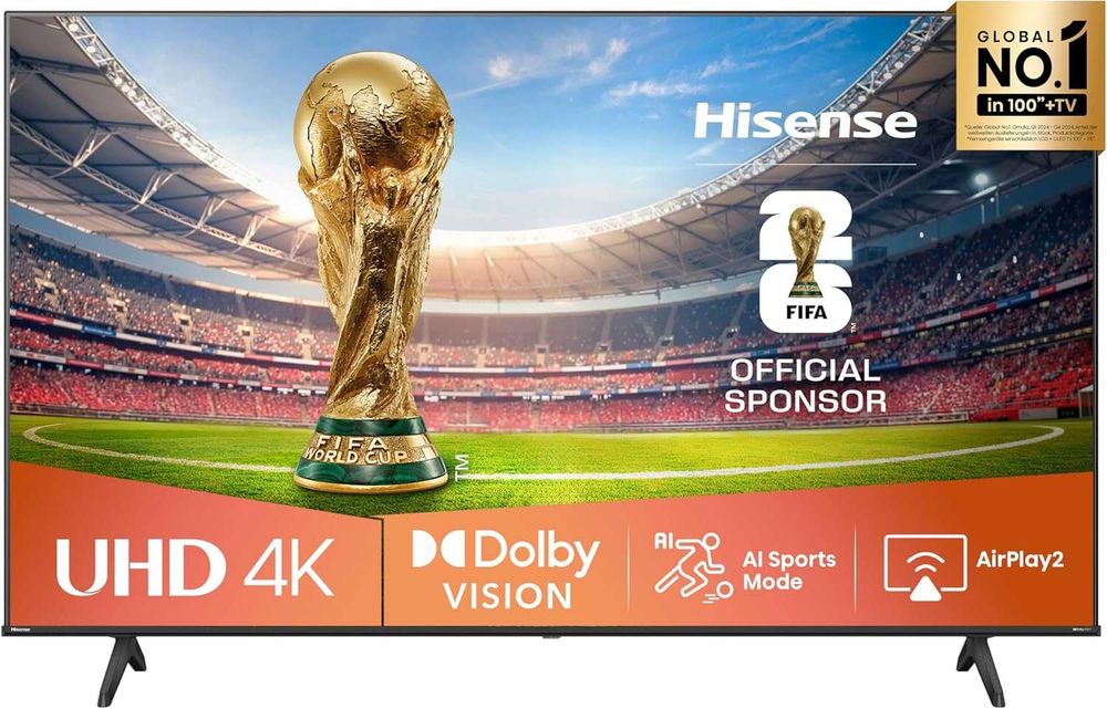 Hisense 55E6NT 4K UHD HDR - Smart TV