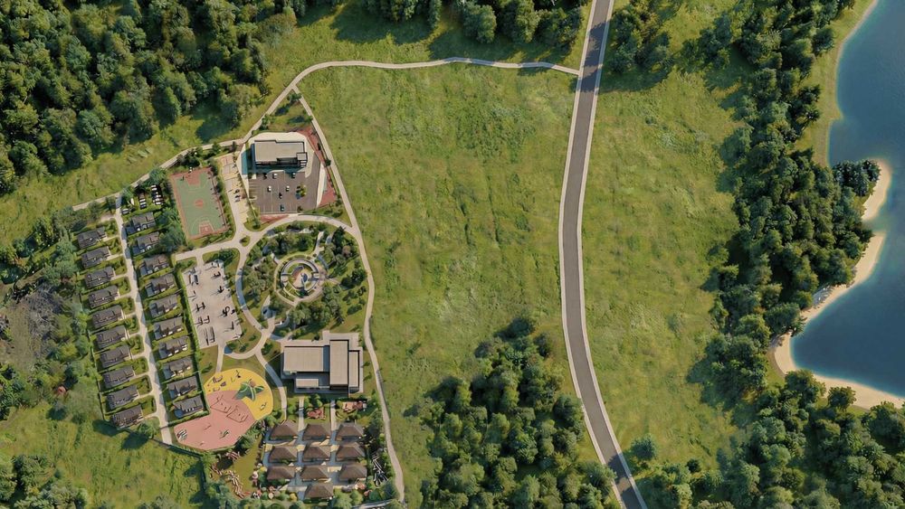 Продава се парцел с проект за вилно селище - готов бизнес