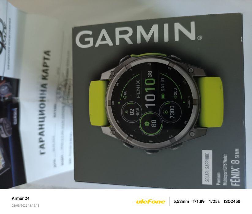 Гармин феникс 51 мм солар