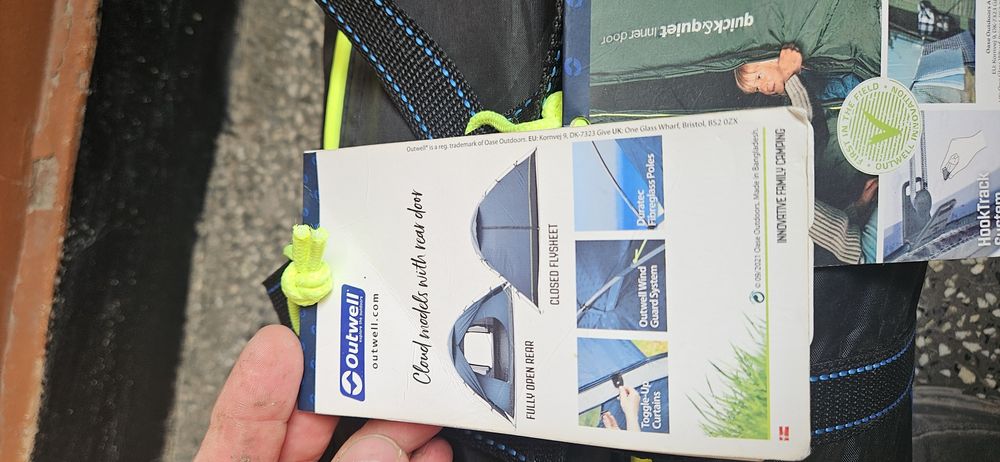 Продавам палатка Outwell тримесечие