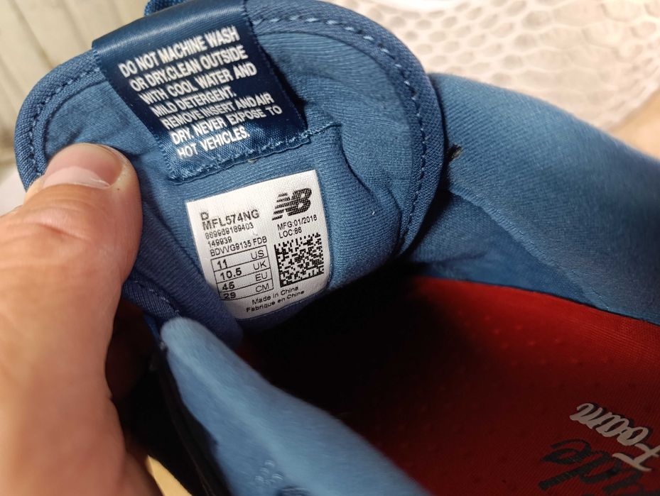 New Balance Men 574 Fresh Foam Breathe''оригинални маратонки 45 номер