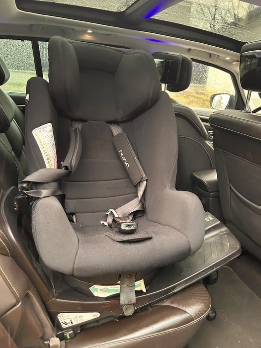 Scaun nuna auto negru testat edac rotativ 40-105 cm, max 18,5kg
