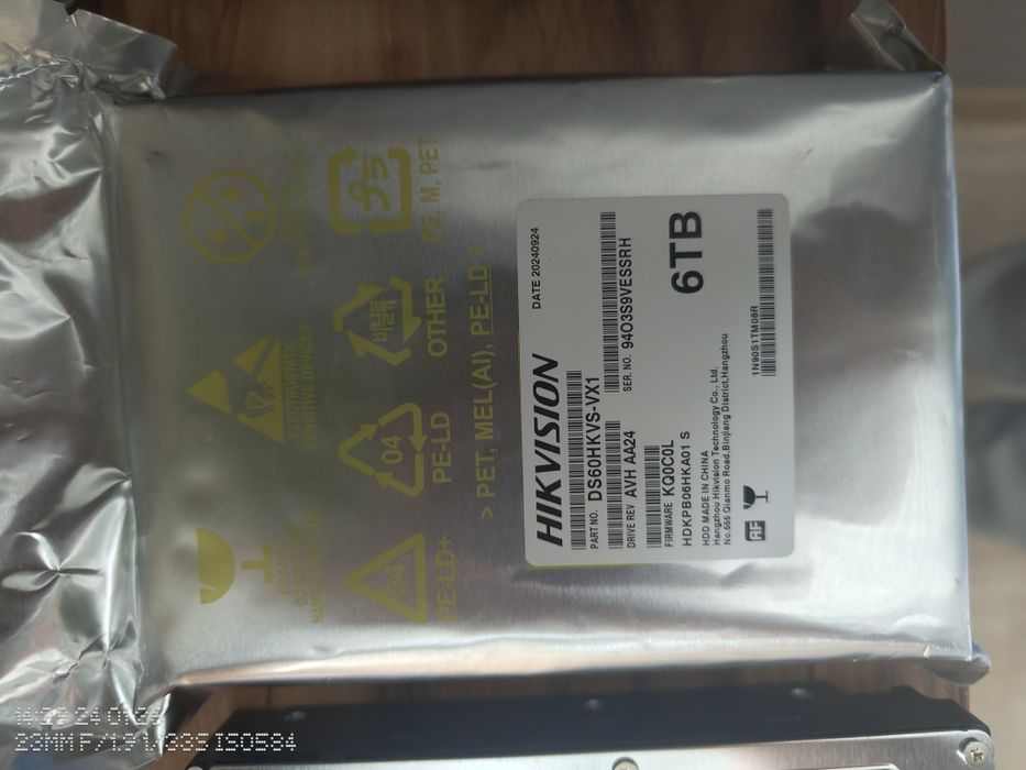 HDD Hikvision DS60HKVS-VX1 6000 Гб