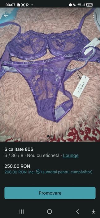 Lenjerie sexi hot LOUNGE SML