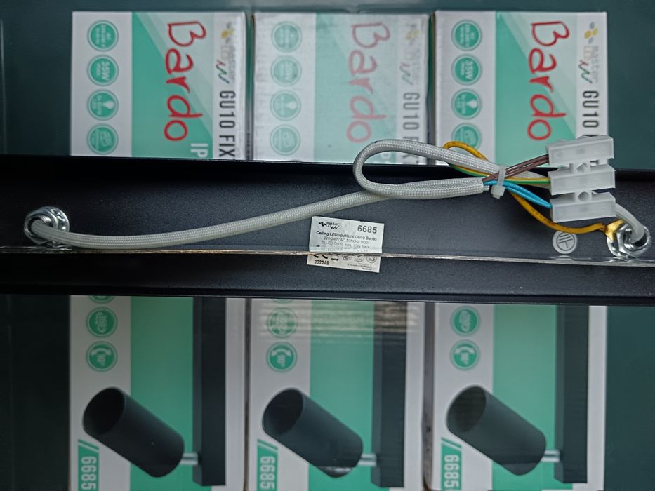 Лед таванна,стенна черна лампа спот