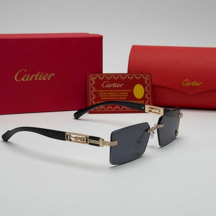 Правоъгълни Слънчеви Очила  Black Limited Edition New Colection UV400 CE Премиум дизайн
