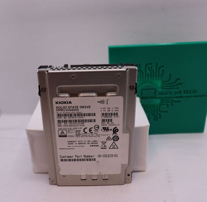 SSD Server SAS 400Gb 12Gbs Kioxia KPM51VUG400G 2.5"  Mixed TLC Nou