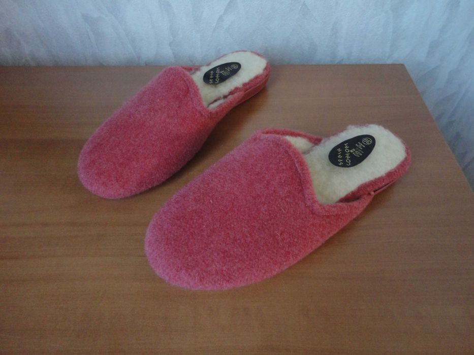 N39 100% вълна/нови испански пантофи