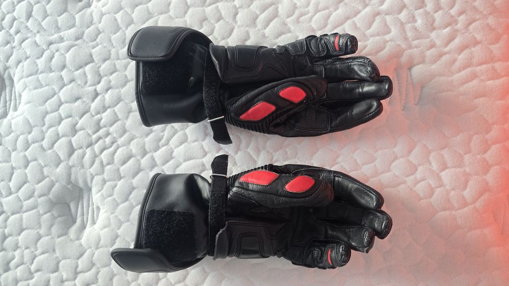 Manusi moto Dainese Druid 4 Black / Lava-Red